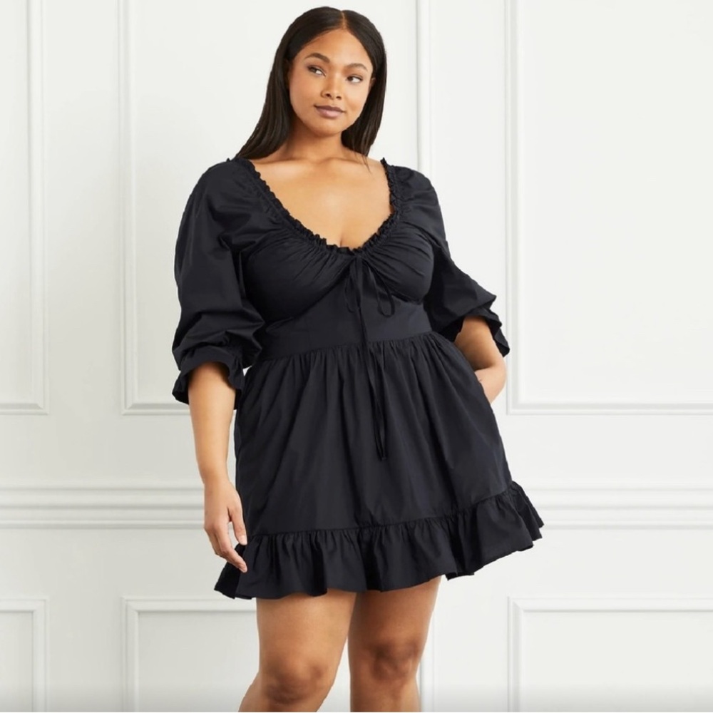 Hill House The Samantha Dress (Black)